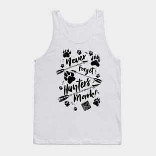 Hunters Mark - Black Version Tank Top